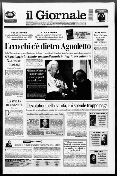 Il giornale : quotidiano del mattino